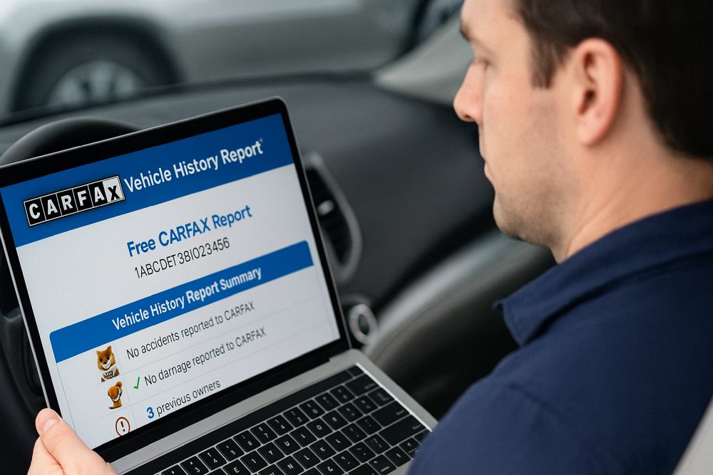 Free and Paid Carfax Reports