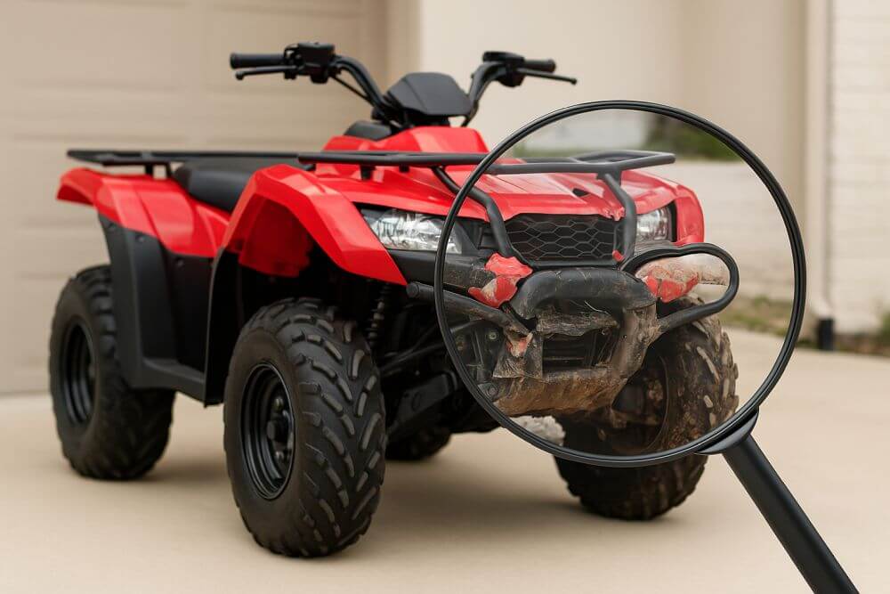 Top Signs of a Salvaged ATV Title