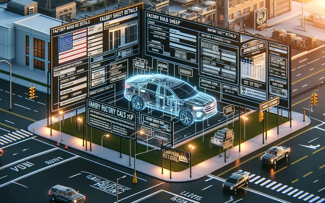 What a Factory Build Sheet Can Reveal About Your Car