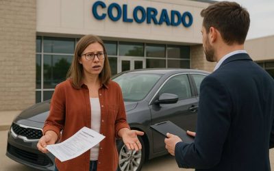 Consumer car-buying rights in Colorado