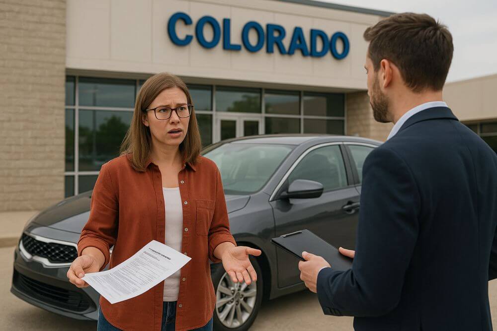 Consumer car-buying rights in Colorado