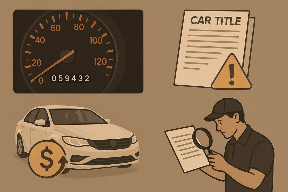 How Odometer Fraud Affects Title History and Value