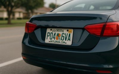 How do I find out who owns a license plate in Florida?