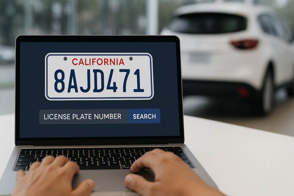 How to verify plate number online?