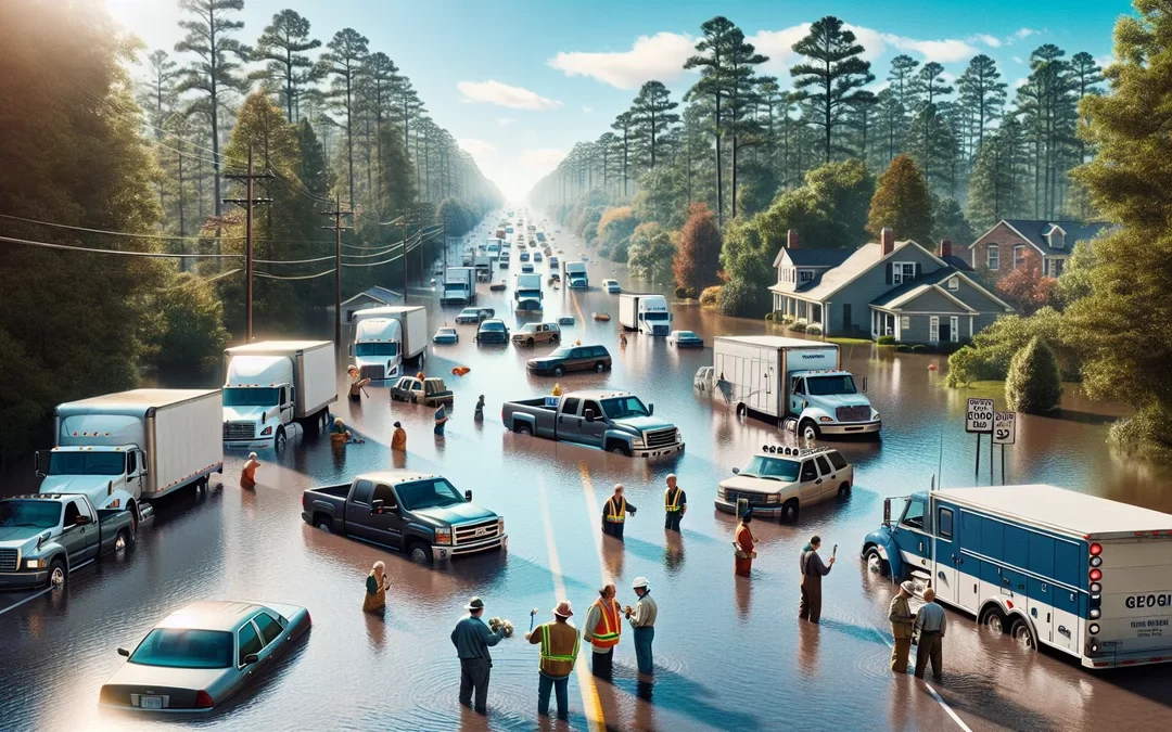 Avoiding flood cars in Georgia