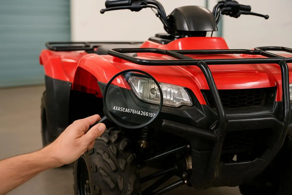 ATV VIN Recall check